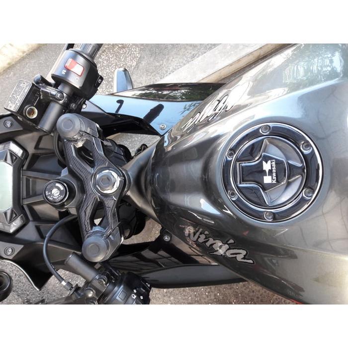 Stiker Tankpad Segitiga Fuelpad Ninja 250 Mono Sl Carbon Timbul Original Dan Terpercaya