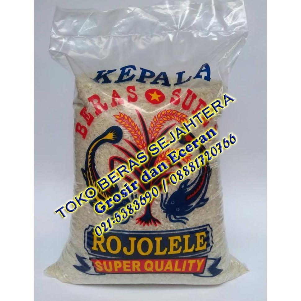Beras Premium Kepala Rojolele ASLI 5 Kg