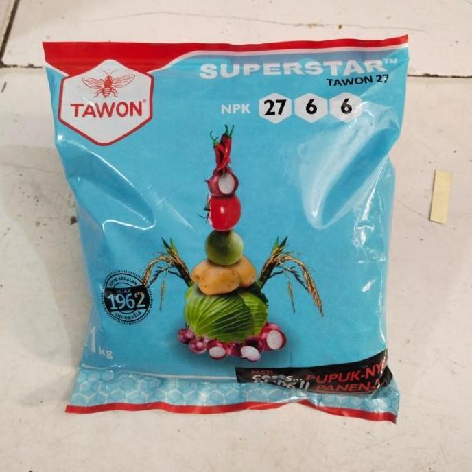 Taman- Npk Mutiara Sprinter 20 - 10 - 10, Pupuk Daun, Pupuk Rumput, 1 Kg