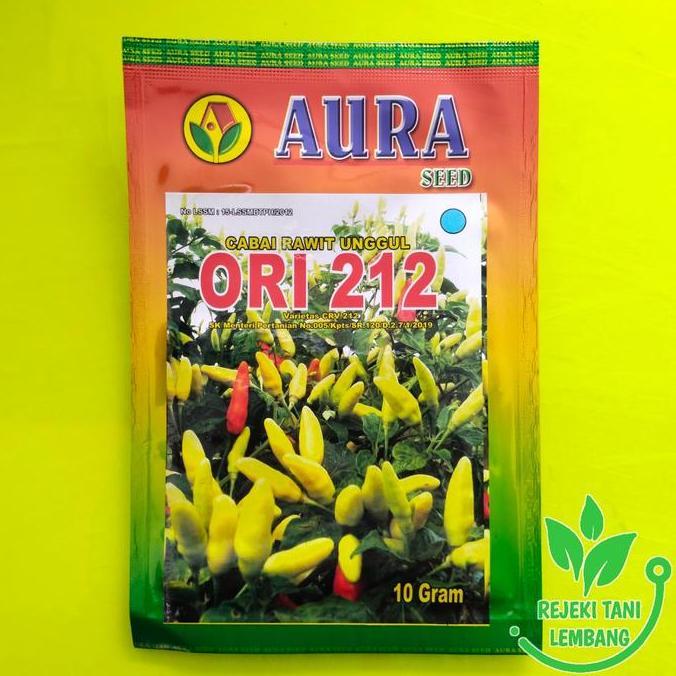 Taman- Benih Cabai Rawit//Benih Cabe Rawit Ori 212 Aura Seed
