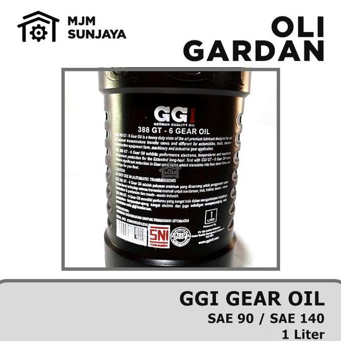 Olinol- Ggi Gear Oil Sae 90 140 1Liter Oli Gardan Transmisi Manual Persneling Mobil 1 Liter Sae90 Sa