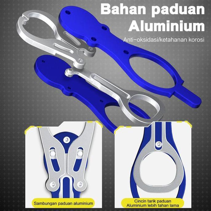 Fhistik- [Ready Stock]Fish Lip Grip/ Grip Penjepit Mulut Ikan/ Tang Pancing /Ikan Grip Stainless Ste