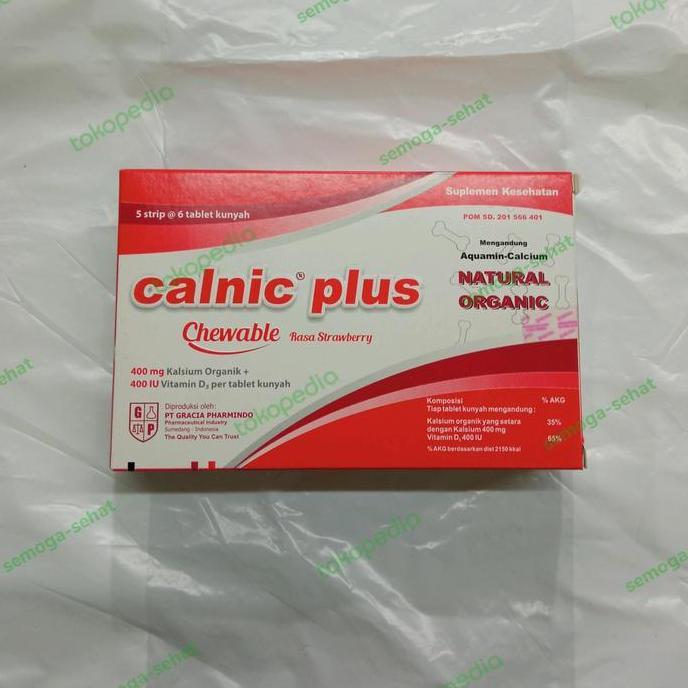 calnic plus chewable kunyah
