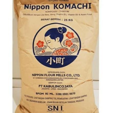 Tepung Teru Komachi Protein Tinggi 1 Kg 1 Gr Tepung Roti Jepang