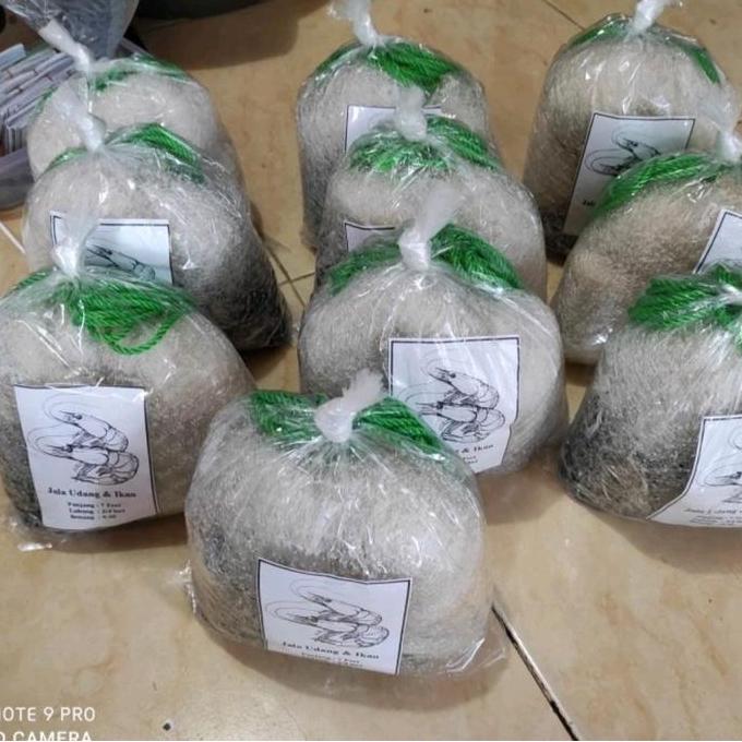Fhistik- Jala Lempar 7 Feet Senar 2 Meter Udang Dan Ikan 3/4 Inci Siap Pakai