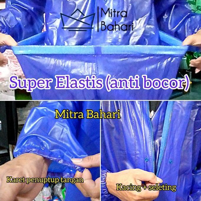Terpopuler- Jas Hujan Karet Tebal (Kancing Dan Seleting) | Jas Hujan Setelan Baju Dan Celana | Jas H