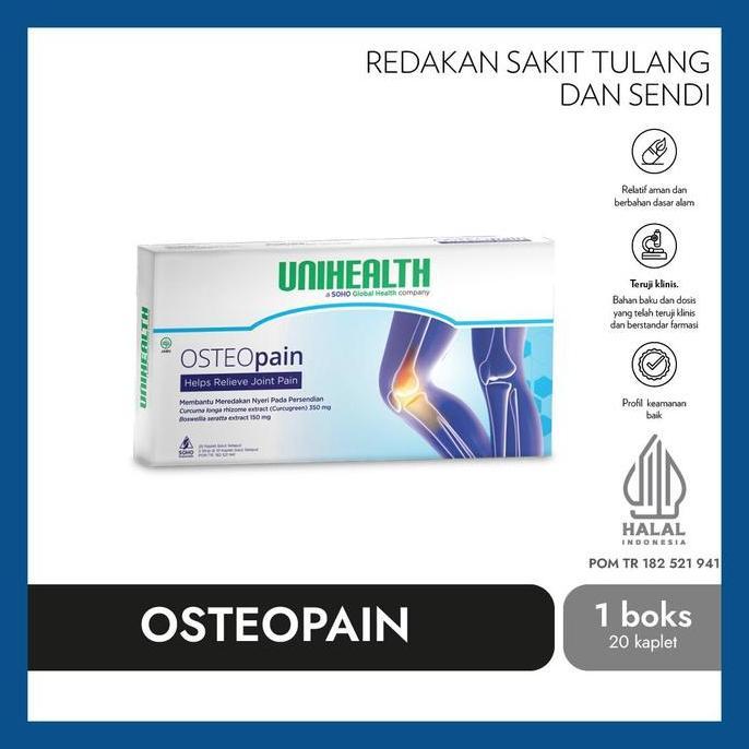 BCM 95 - Osteo Pain Obat Nyeri Sendi Tulang Bahan Alami - 1 box @20 kaplet