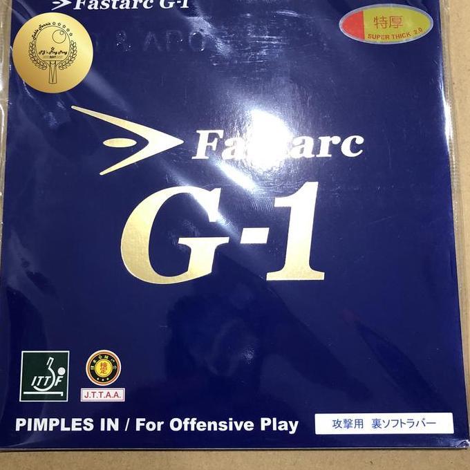 Badwill- Nittaku Fastarc G1 Dan G1 Max Rubber Karet