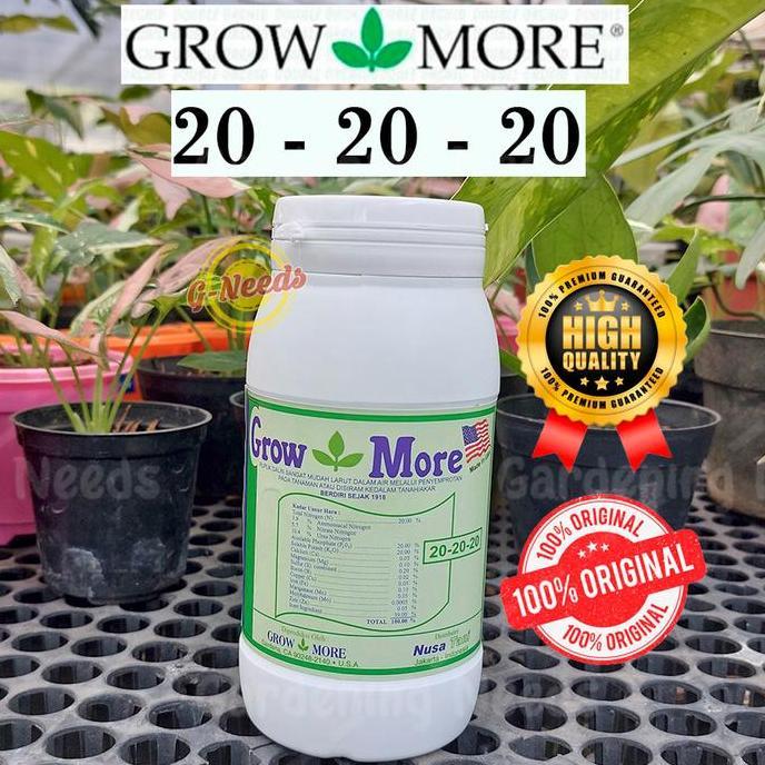 Taman- Pupuk Grow More 20-20-20 Npk 454 Gr (Growmore)