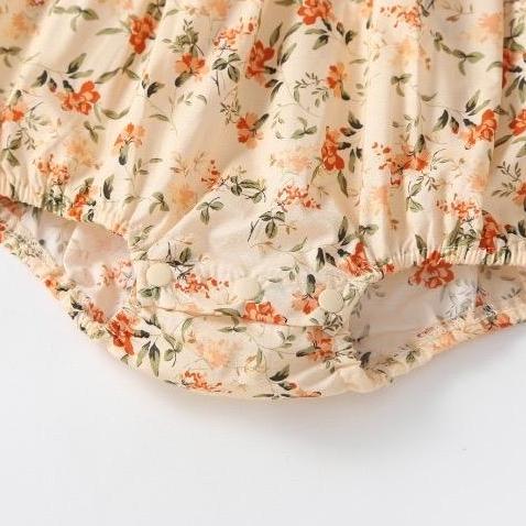 Larisbanget- Little Kibby - Flora Jumper | Jumper Bayi | Dress Bayi | Baju Bayi | Baju Anak | Gaun P