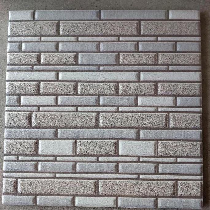 KERAMIK 40x40 Abu kasar / keramik 40x40 tebal
