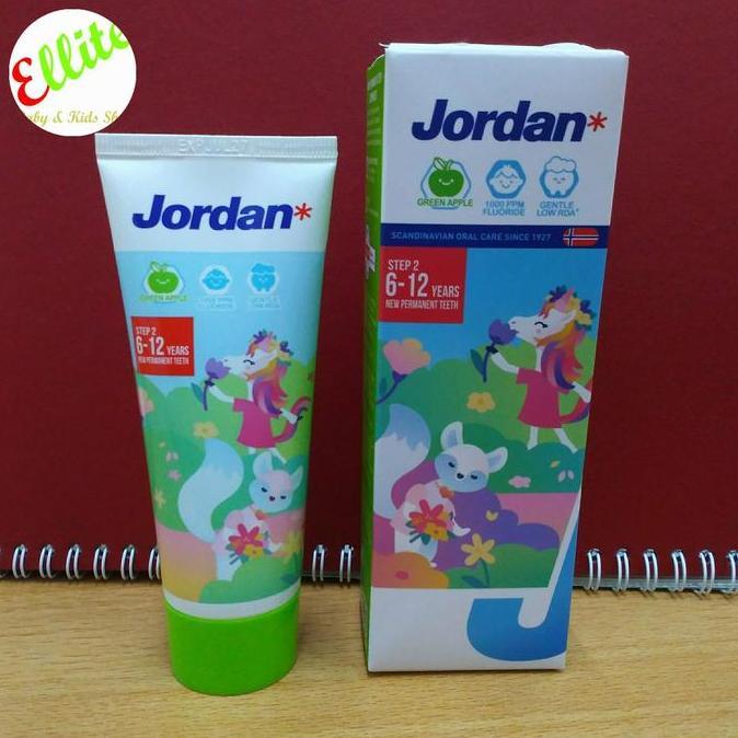 Odol Gigi Jordan Green Apple 6 - 12 Tahun