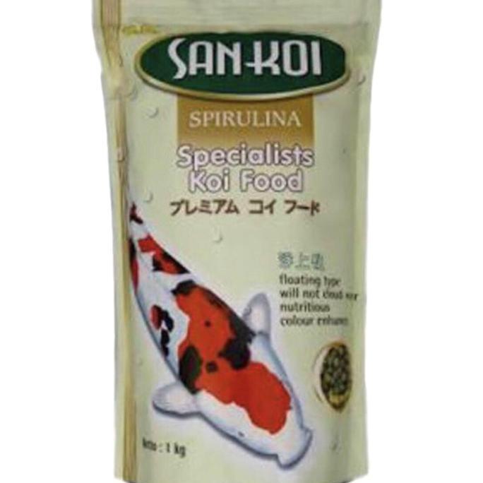 Blebeb- San Koi Spirulina Pelet Pakan Koi