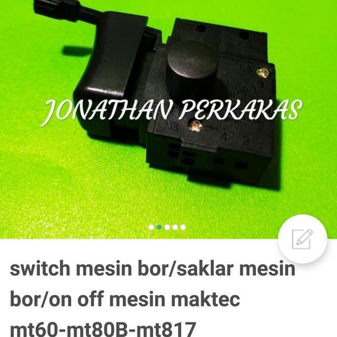saklar mesin bor/switch mesin bor/on-off mesin bor/pencetan mesin bor