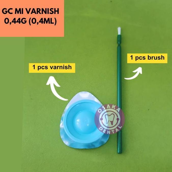 GC MI Varnish - Topical Fluoride Varnish with Calcium and Phosphate