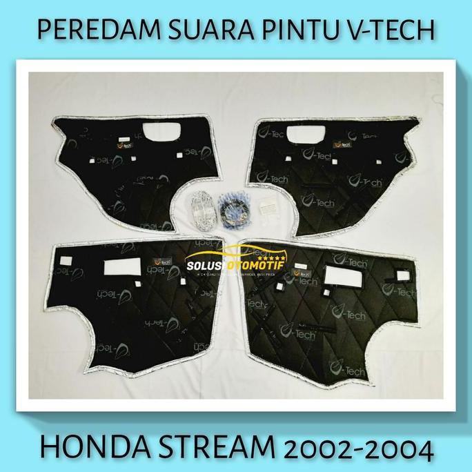 Promo HONDA STREAM 2002-2004 Peredam Suara Pintu Aksesoris Mobil VTECH Ori Diskon