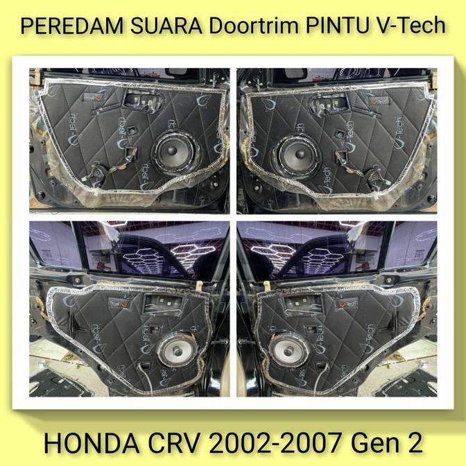 Promo HONDA CRV 2002-2007 Gen 2 Peredam Suara Pintu Aksesoris Mobil VTECH Diskon
