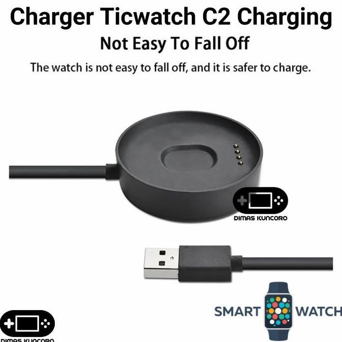 Charger Ticwatch C2 Charging Kabel Usb Magnetic Cable Dock Charge Ticwatch C2