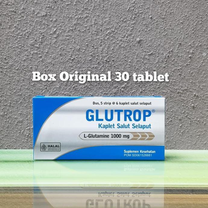 GLUTROP / BOX 30 TABLET Suplemen Makanan