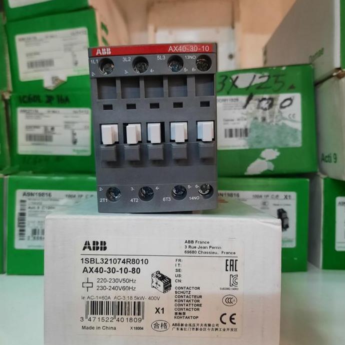 Kontaktor ABB AX40 30 10 60A 18,5kW