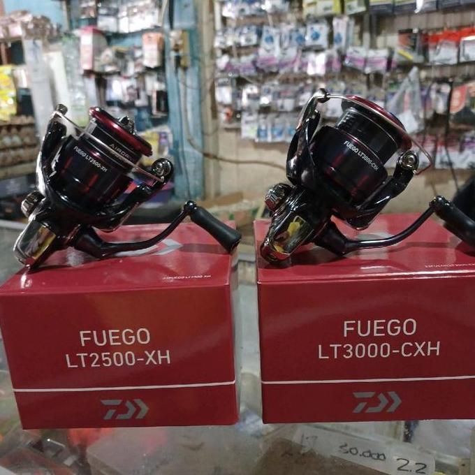 TERLARIS Reel Daiwa FUEGO LT 2023 2500-XH | 3000-CXH  | 4000-CXH
