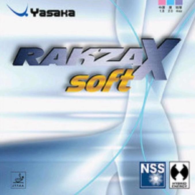 Yasaka RAKZA X SOFT Karet Tenis Meja Versi Soft Kontrol Tinggi Speed dan Spin Signifikan Made in Ger
