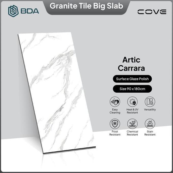 Endahratnasih67 - BDA Granite Tile Granite 90X180 Keramik Lantai Keramik Dinding Big Slab Artic Carr