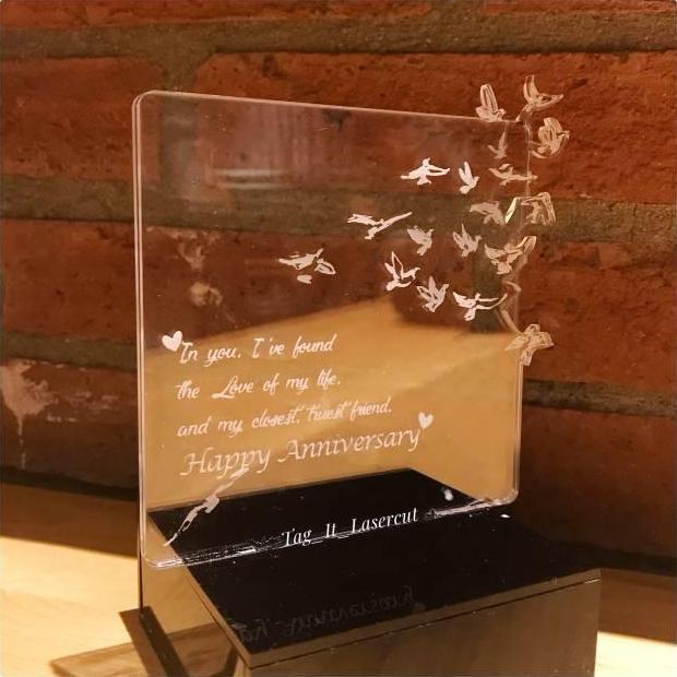 Bestone- Lampu 3D LED Transparan Design Custom / Lampu hias akrilik/acrylic /