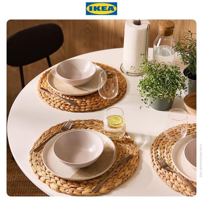 Bestone- IKEA SOAR Alas Piring untuk Meja Makan 37 cm