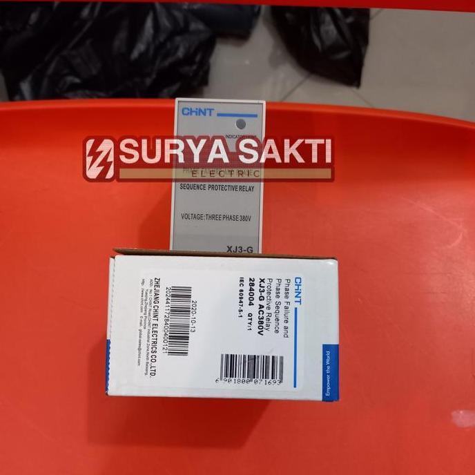 Promo Phase Failure Relay Chint XJ3 - S / XJ3-S Phase Failure Relay Chint Diskon