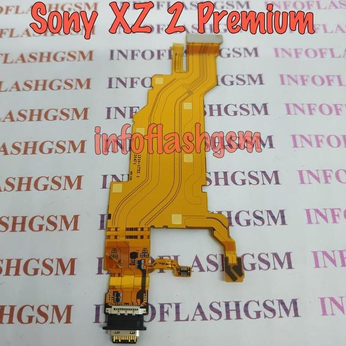 TERBARU - Flexibel Flexible Konektor Charger Cas Sony XZ2 XZ 2 Premium