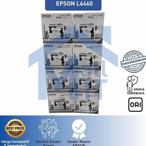 Terpopuler- Printer Epson L6460 L 6460 L-6460 All In One F4 Adf Wifi Pigment Duple