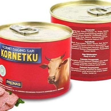 Nikmat- Pronas Kornetku Corned Beef 200Gr Kornet Ku Kornet Sapi