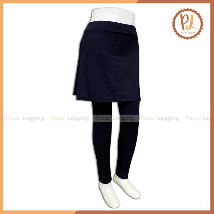 Yurima- Legging Rok Spandek / Legging Rok / Legging Senam / Celana Legging Panjang Rok Bahan Spandek