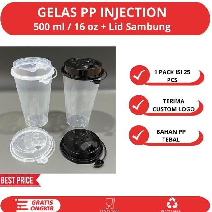 Starsix- Thinwall Cup Injection Oval 380 Ml 12 Oz & 500 Ml 16Oz / 700Ml 24 Oz Datar / Pp Cup Injecti