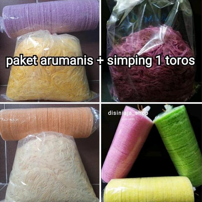 Nikmat- Arumanis Dan Simping (1Paket)/Rambut Nenek Sempe / Aromanis/Arum Manis