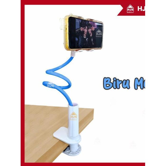 [HJS] Lazypod Jepit Flexible Holder HP Standing Jepitan Narsis Fleksibel For Smartphone Tripod - Bir