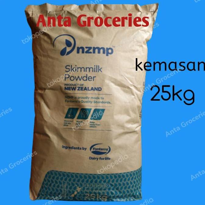 Alami- Susu Nzmp Skimmilk 25Kg / Susu Bubuk Nzmp Skim Milk 25 Kg New Zealand