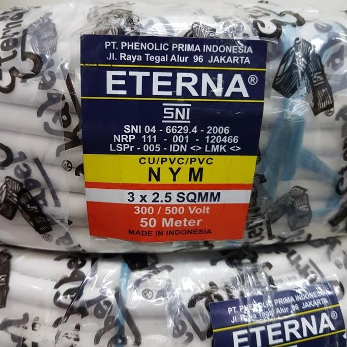 Promo KABEL NYM 3X2,5 ETERNA / NYM 3X2,5 ETERNA Diskon