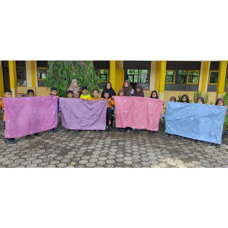 Discount Paket Tie Dye Batik Dan Paket Batik Jumputan, Kain, Pewarna, Free Penguat Warna