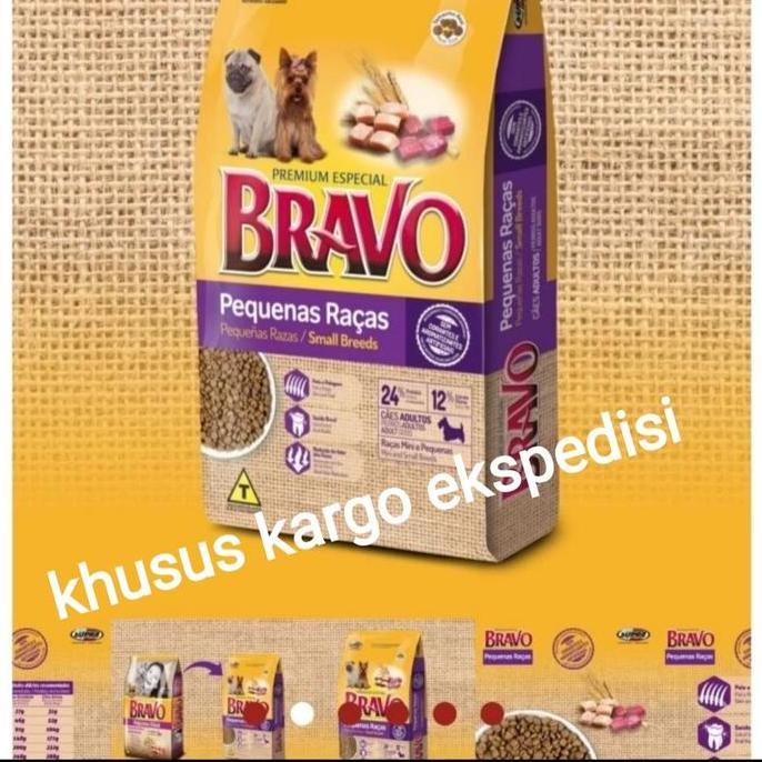 Grosir Bravo Dog Food Small Breed Premium Spesial 20 Kg Makanan Anjing Kargo