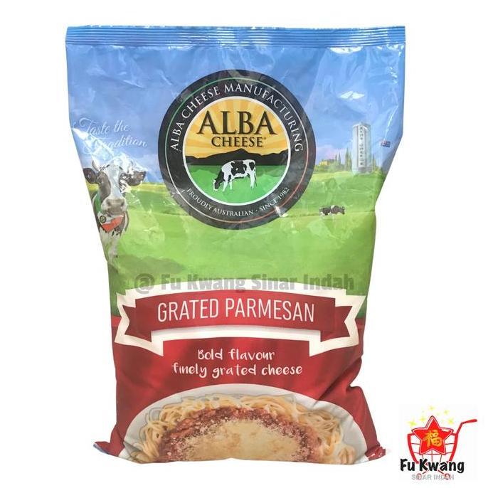 Alami- [Premium] Alba Parmesan Bubuk / Keju Parmesan / Grated Parmesan / Parmesan Bubuk / Parmesan K