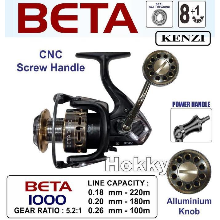TERBARU - REEL KENZI BETA 1000 2000 3000 5000 6000 - 1000