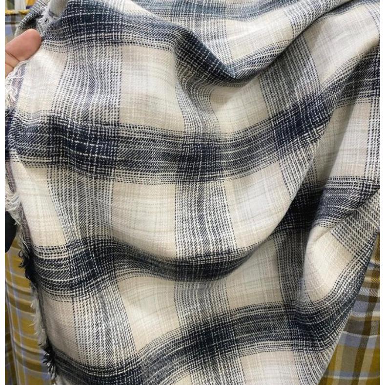 Premium Kain Katun Flanel Kemeja Premium Import