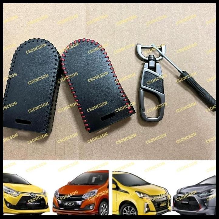 DISKON SARUNG KUNCI REMOTE KULIT AGYA AYLA 2017 2021 2022 UP 