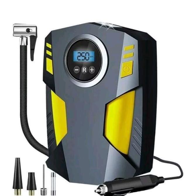Irontic- Pompa Mobil Elektrik Portable Car Pump Elektrik Pompa Portable