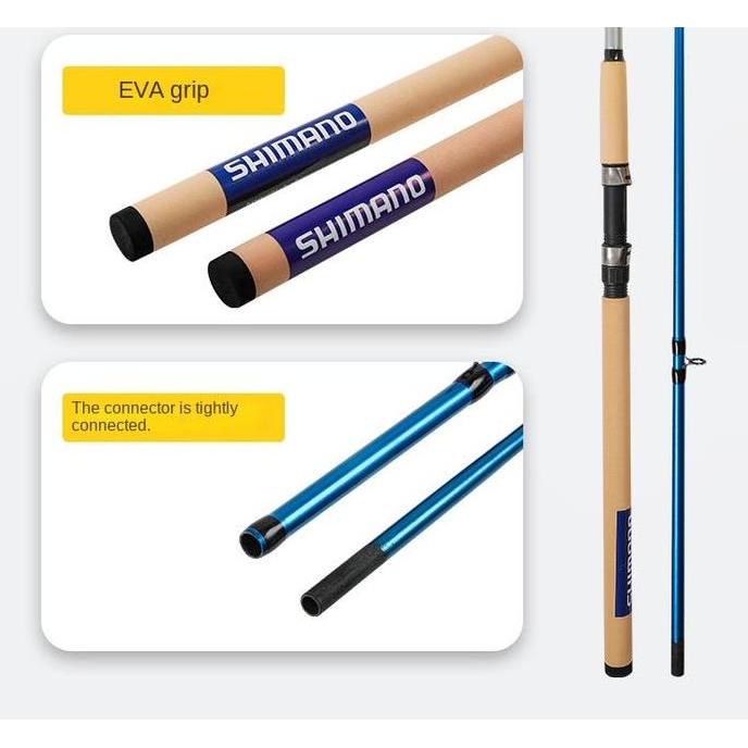Codbisa- Shimano Fishing Rod Spinning Rod Casting Rod Joran Pancing Fishing Rod Mh Power Jigging Rod