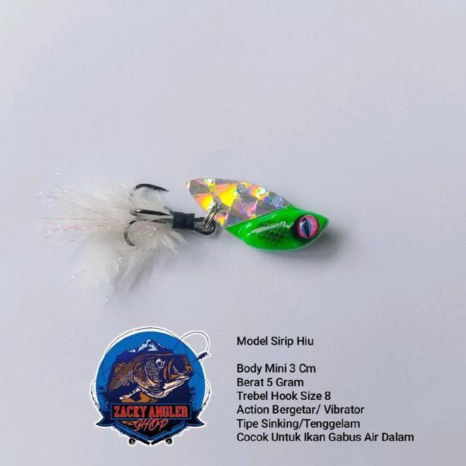 Codbisa- Lure Sirip Hiu Umpan Casting Gabus