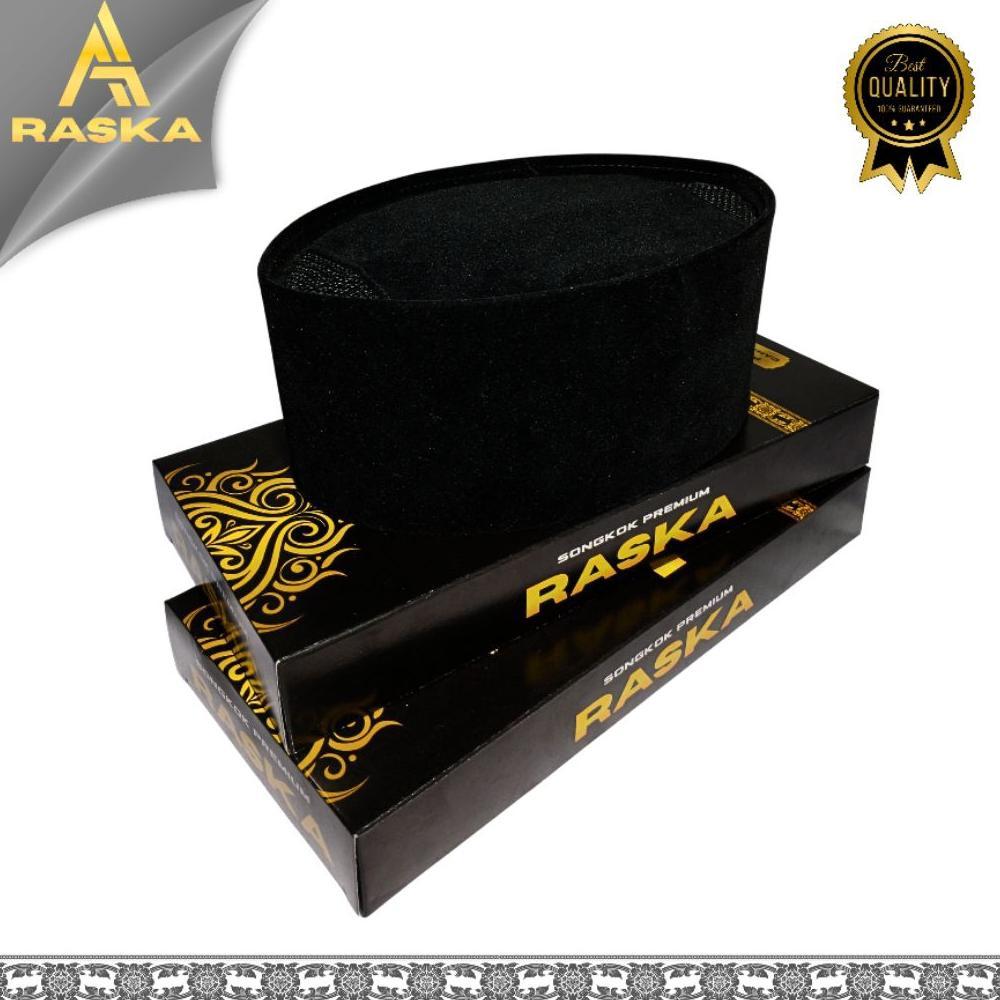 DISKON Songkok Hitam Motif Ac Tinggi 7 8 9 DISKON