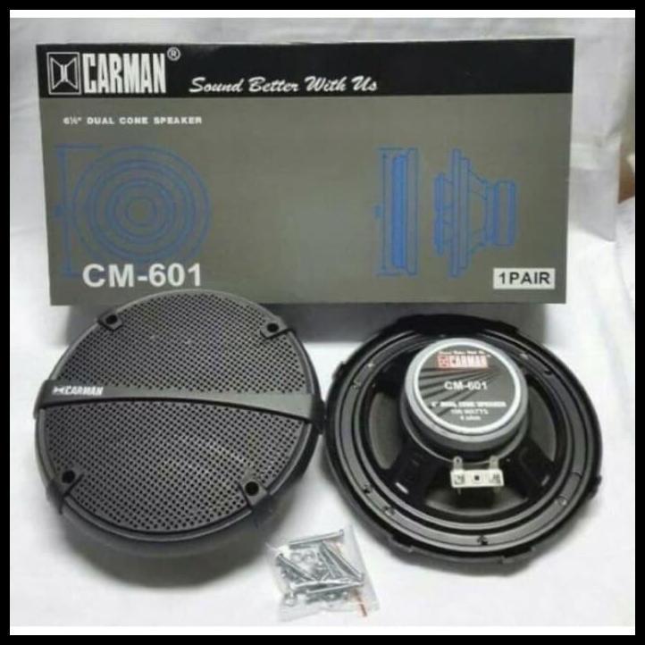 TERBARU SPEAKER CARMAN 6 INCH SPEAKER MOBIL COAXIAL